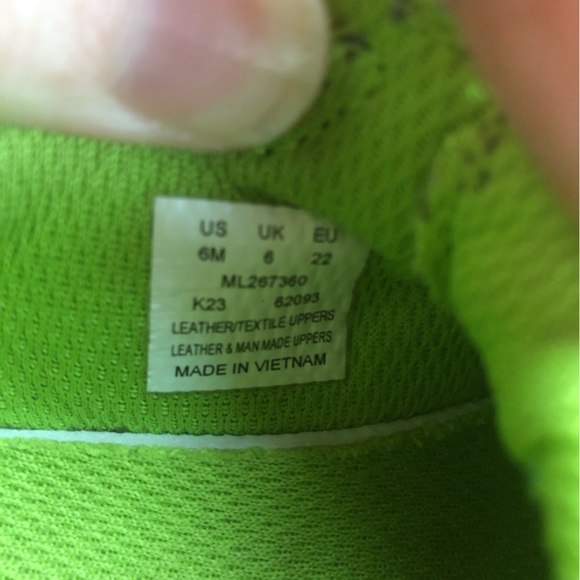 Merrell Bare steps Kids Shoes - Navy Green and Grey - Picture 4 of 11